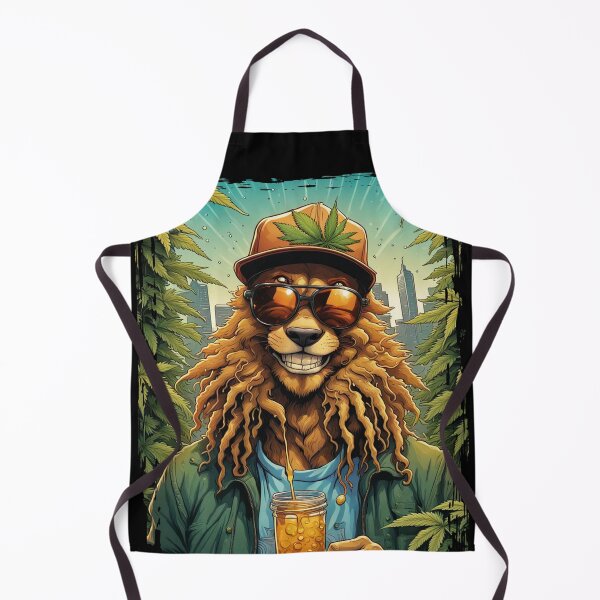 Item preview, Rasta Lion Farmer Dab Extract Thc Cannabis Marijuana Grower Strain Original Best Product Label Design designed and sold by DabGraphic.