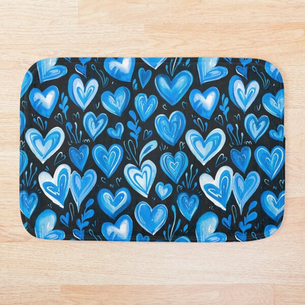 Item preview, Sapphire Serenade: Blue Heart Collection designed and sold by ColorfulVanilla.