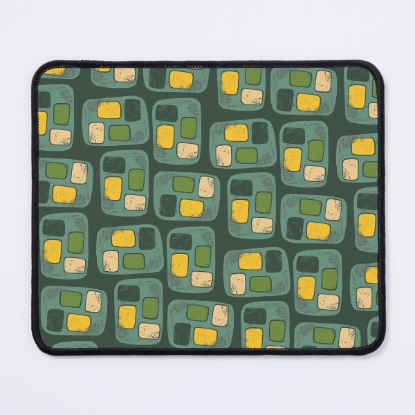 Item preview, Retro pattern No73 - aged muted shape groups designed and sold by TalkingHerds.