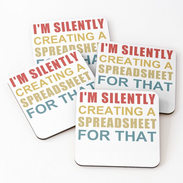 Item preview,  I'm Silently Creating A Spreadsheet For That, Funny Accountant designed and sold by SakuraPxl.