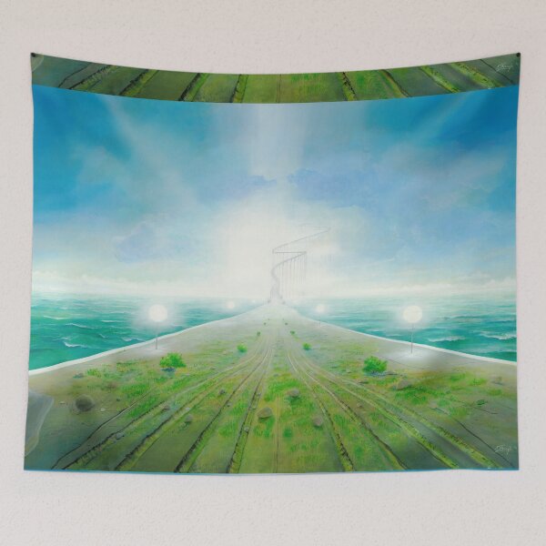 Item preview, Transatlantic Avenue - road to other continents designed and sold by art paintings.