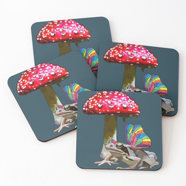 Item preview, Moody Magic Toad under Toadstool by BeeFoxTree (Evening Shade) designed and sold by BeeFoxTree.