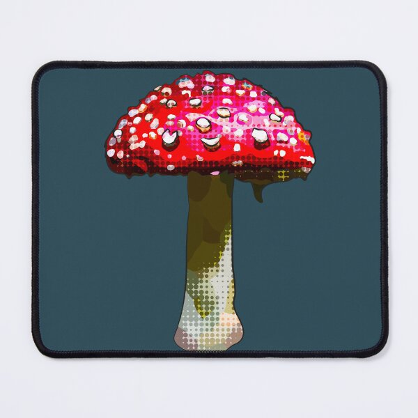 Item preview, Toadstool, Colourful Moody mushroom by BeeFoxTree (Evening Shade) designed and sold by BeeFoxTree.