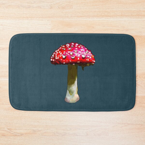 Item preview, Toadstool, Colourful Moody mushroom by BeeFoxTree (Evening Shade) designed and sold by BeeFoxTree.