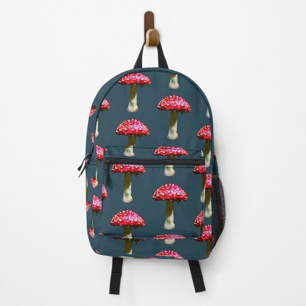 Item preview, Toadstool, Colourful Moody mushroom by BeeFoxTree (Evening Shade) designed and sold by BeeFoxTree.