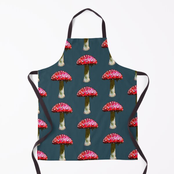 Item preview, Toadstool, Colourful Moody mushroom by BeeFoxTree (Evening Shade) designed and sold by BeeFoxTree.