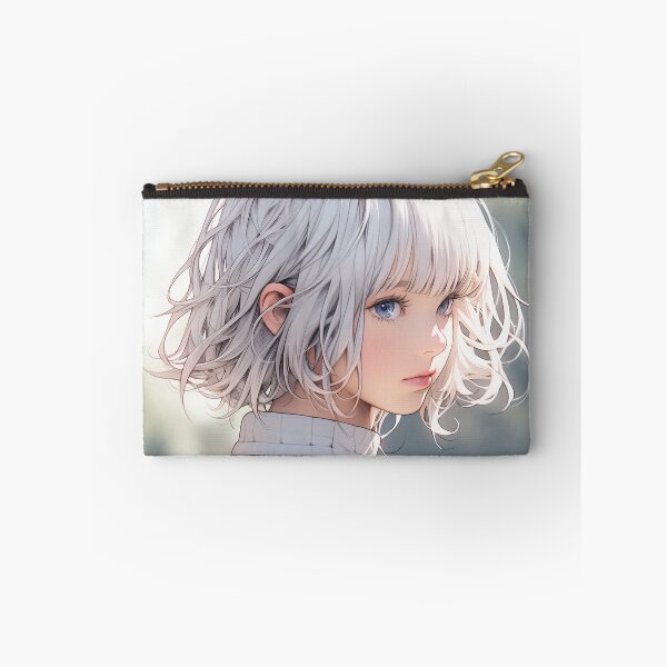 Item preview, Soft Contemplative Anime Girl designed and sold by bubblegoth.