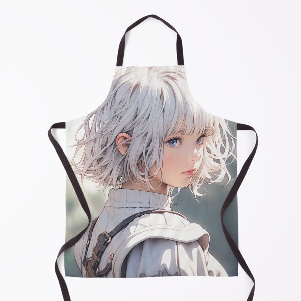 Item preview, Soft Contemplative Anime Girl designed and sold by bubblegoth.