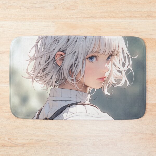 Item preview, Soft Contemplative Anime Girl designed and sold by bubblegoth.