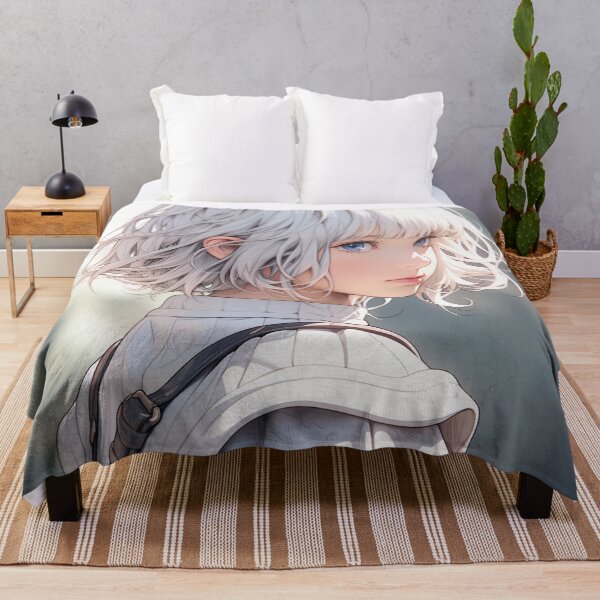 Item preview, Soft Contemplative Anime Girl designed and sold by bubblegoth.