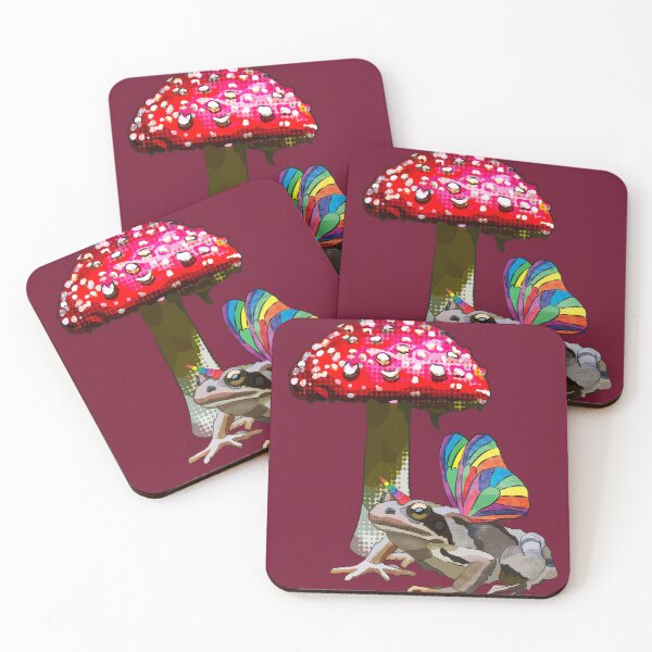 Item preview, Moody Magic Toad under Toadstool by BeeFoxTree (Crimson) designed and sold by BeeFoxTree.