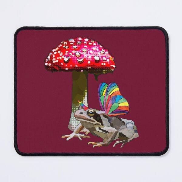 Item preview, Moody Magic Toad under Toadstool by BeeFoxTree (Crimson) designed and sold by BeeFoxTree.