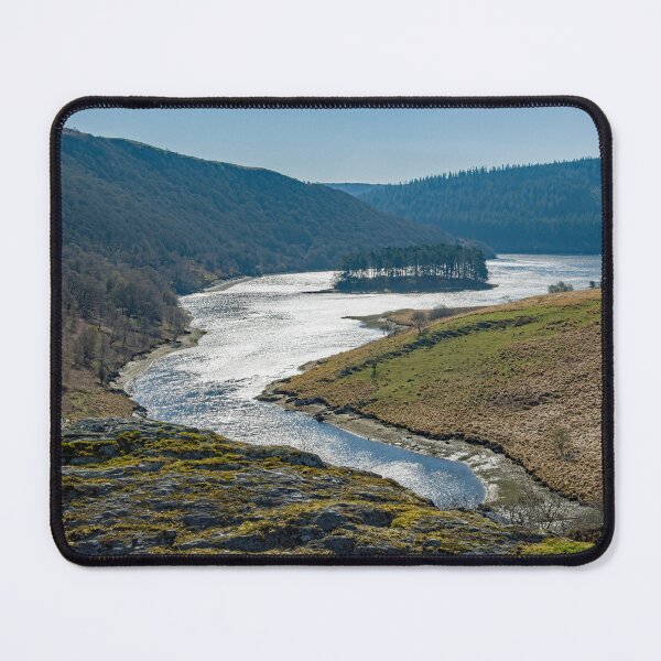 Item preview, The Pen y garreg reservoir from the dam at Craig Goch reservoir Elan Valley designed and sold by Cameranick.