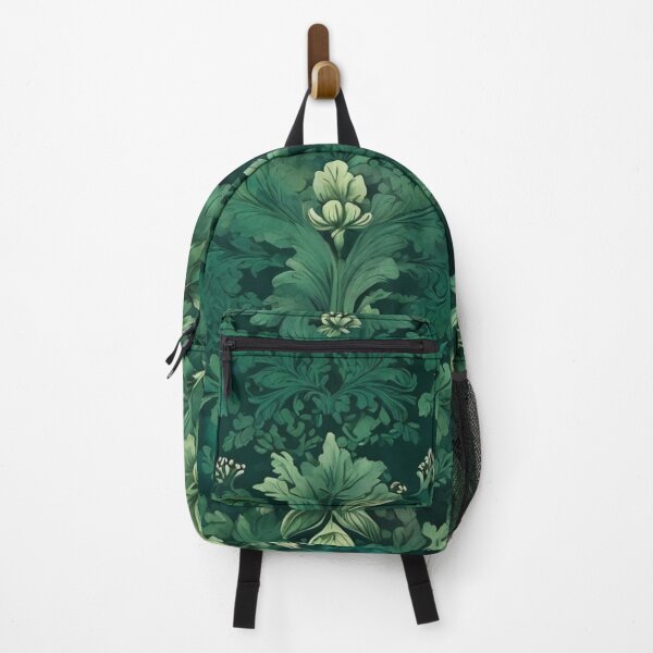 Item preview, Damask - Forest Green Abstract Pattern ; Floral Decorative arabesque designed and sold by PatternInArt.