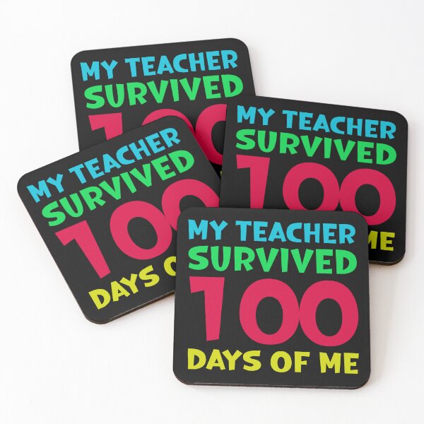 Item preview, My Teacher Survived 100 Days Of Me funny tee designed and sold by soudaniet.