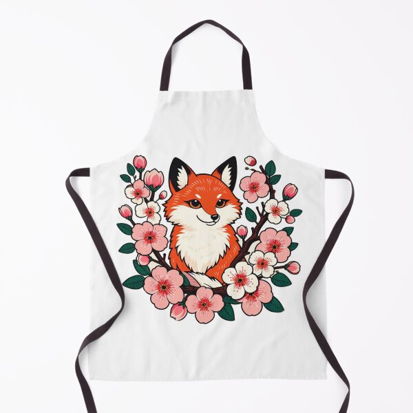 Item preview, Awesome Japanese Fox Cherry blossom Flower sakura trees Kawaii designed and sold by SlocifieShop.