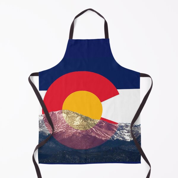 Item preview, Pikes Peak Colorado Flag designed and sold by Emily Lankford.