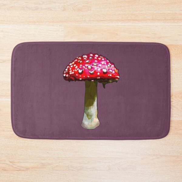Item preview, Toadstool, Colourful Moody mushroom by BeeFoxTree (Fig) designed and sold by BeeFoxTree.