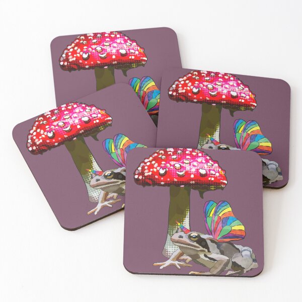 Item preview, Moody Magic Toad under Toadstool by BeeFoxTree (Fig) designed and sold by BeeFoxTree.