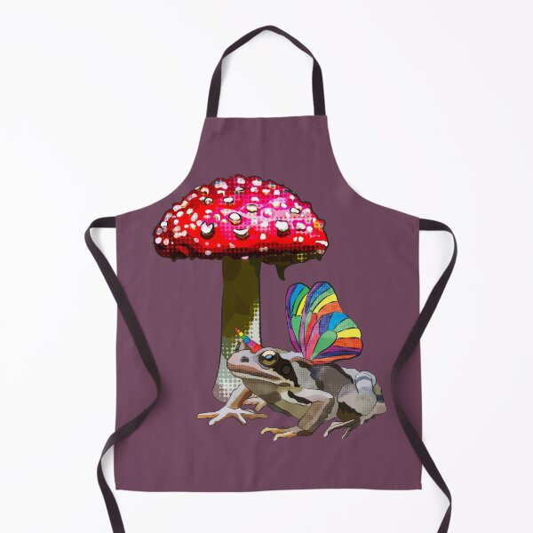 Item preview, Moody Magic Toad under Toadstool by BeeFoxTree (Fig) designed and sold by BeeFoxTree.