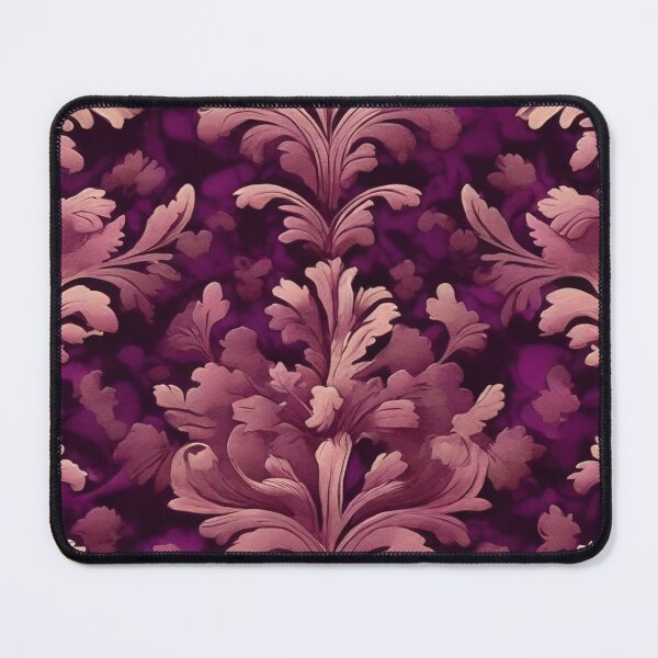 Item preview, Damask - Purple and Pink Abstract Pattern ; Floral Decorative arabesque designed and sold by PatternInArt.