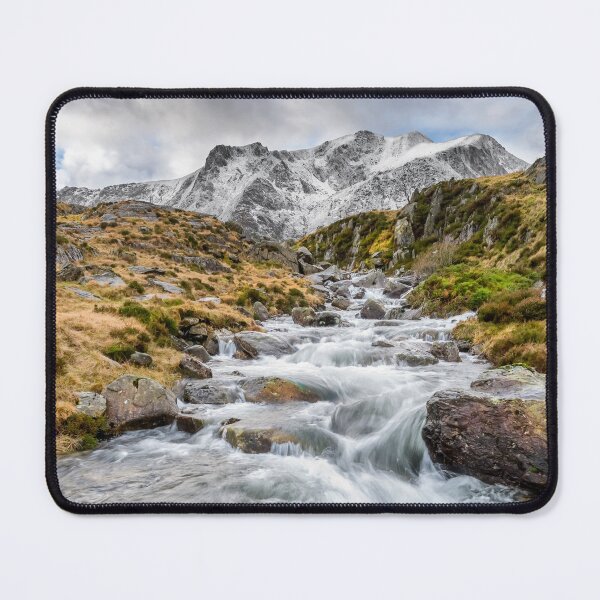 Item preview, Winter Stream Cwm Idwal Snowdonia designed and sold by AJEvans.