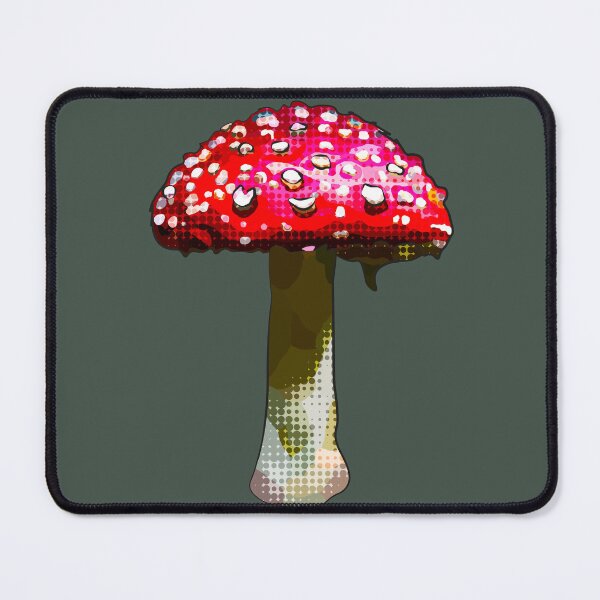 Item preview, Toadstool, Colourful Moody mushroom by BeeFoxTree (Forest) designed and sold by BeeFoxTree.