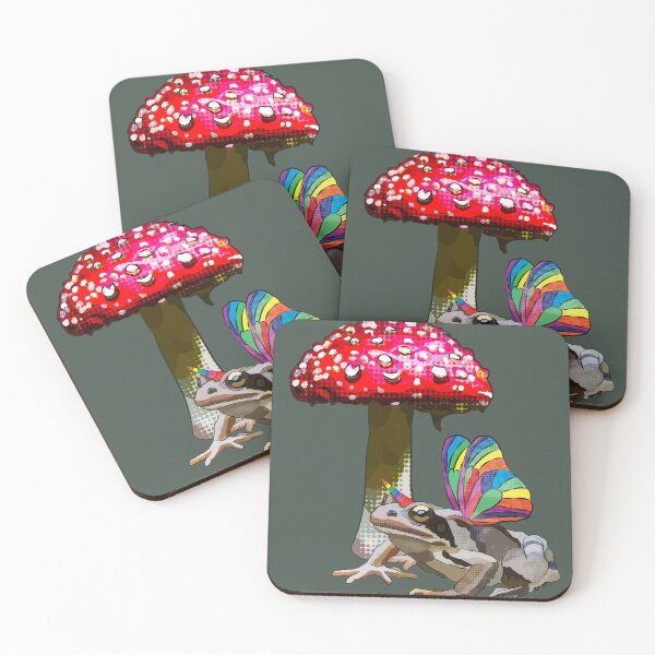 Item preview, Moody Magic Toad under Toadstool by BeeFoxTree (Forest) designed and sold by BeeFoxTree.