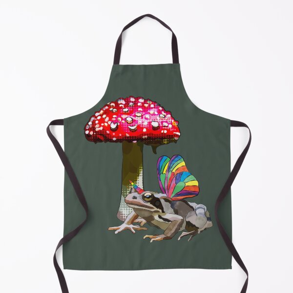 Item preview, Moody Magic Toad under Toadstool by BeeFoxTree (Forest) designed and sold by BeeFoxTree.
