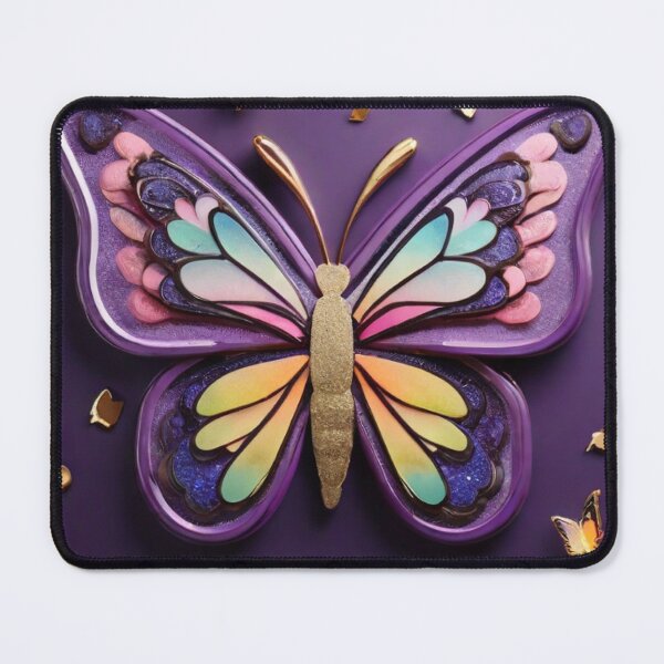 Item preview, Purple Butterfly Emoji Cute Fllowers designed and sold by FanThisAll.