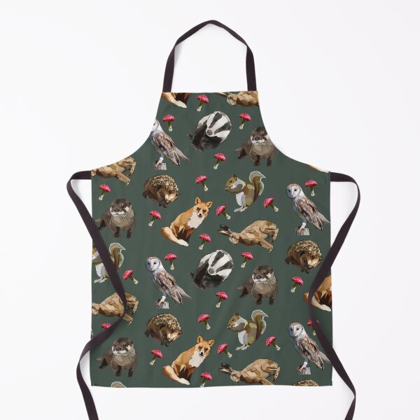Item preview, Woodland Animals with mushrooms by BeeFoxTree (Forest) designed and sold by BeeFoxTree.