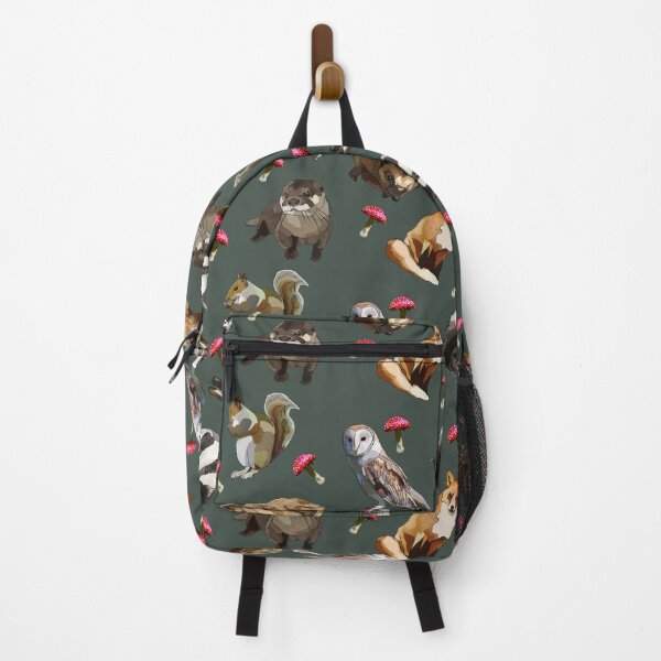Item preview, Woodland Animals with mushrooms by BeeFoxTree (Forest) designed and sold by BeeFoxTree.