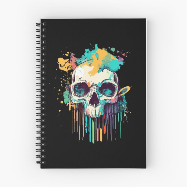 Item preview, Painted Skull designed and sold by EmiLeaLun.
