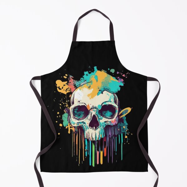 Item preview, Painted Skull designed and sold by EmiLeaLun.