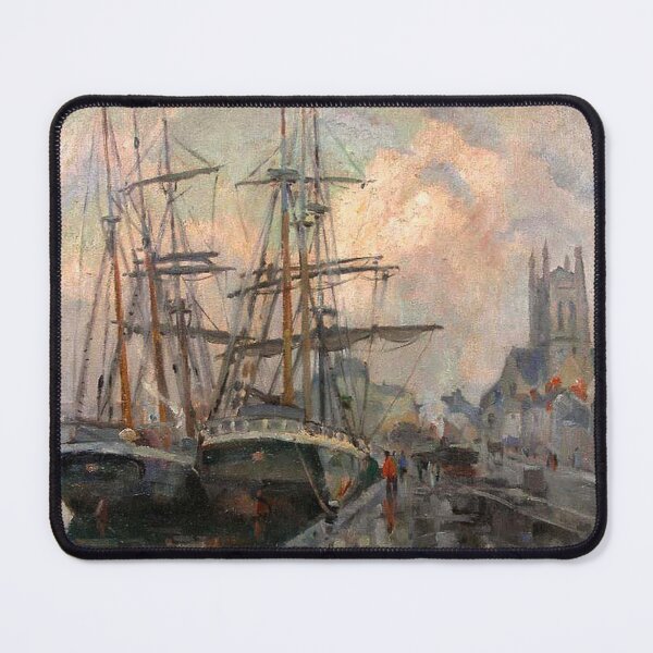 Item preview, The Port of Fecamp designed and sold by tomorrowsart.