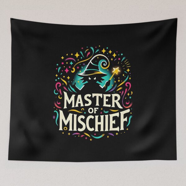 Item preview, Master of Mischief - Wizard Trickster - Fantasy designed and sold by Fenay Designs.