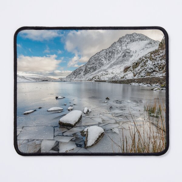 Item preview, Lake Ogwen Broken Ice Snowdonia designed and sold by AJEvans.