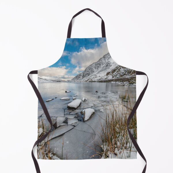 Item preview, Lake Ogwen Broken Ice Snowdonia designed and sold by AJEvans.