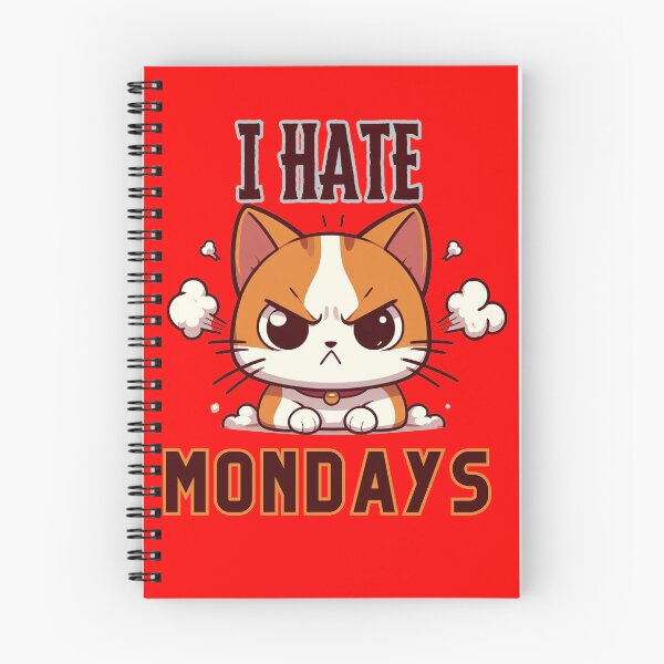 Item preview, Funny I hate Mondays cat designed and sold by Jam3x.