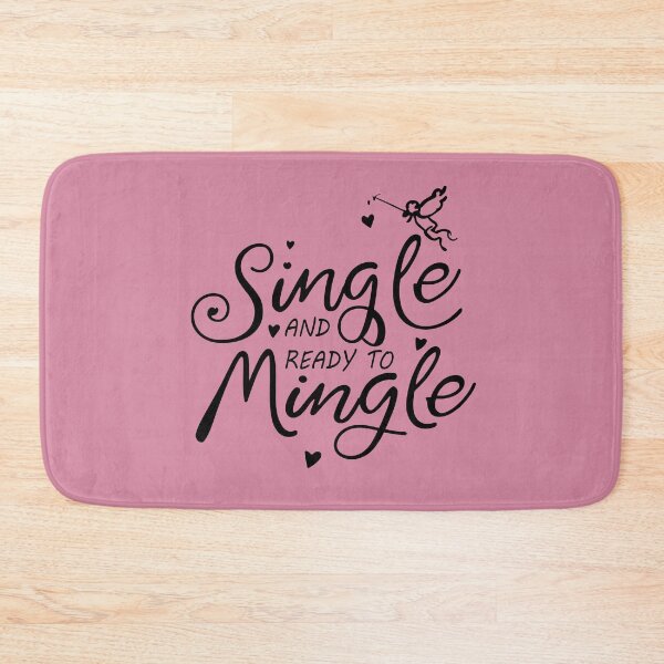 Item preview, Single and ready to mingle! designed and sold by Scorpion Creative.