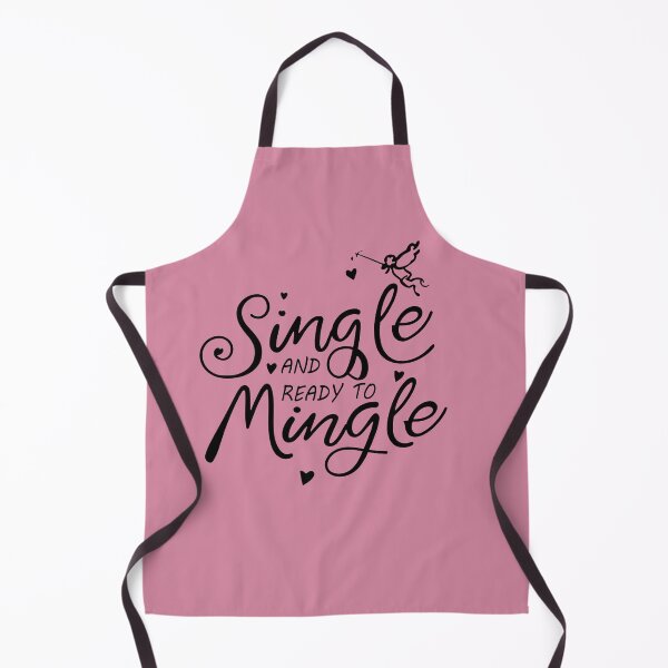 Item preview, Single and ready to mingle! designed and sold by Scorpion Creative.
