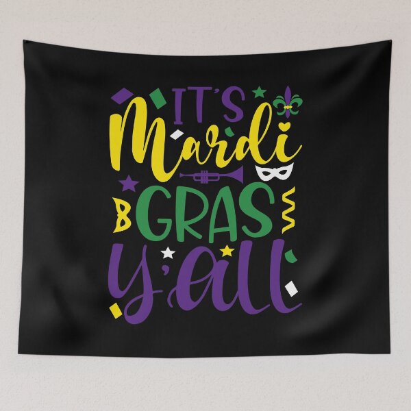 Item preview, It's Mardi Gras y'all Funny Mardi Gras , mardi gras , Funny Mardi Gras King Gifts or King of Mardi Gras, Mardi Gras Parade Mardi Gras Vibes Party designed and sold by TigerArtistic.