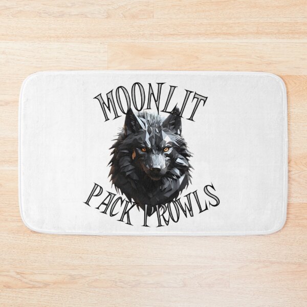 Item preview, Moonlit Pack Prowls / Lone Wolf Motivation designed and sold by PolygonPinnacle.