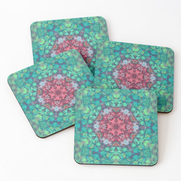 Item preview, Digital Mandala Red Green and Blue designed and sold by WormholeOrbital.