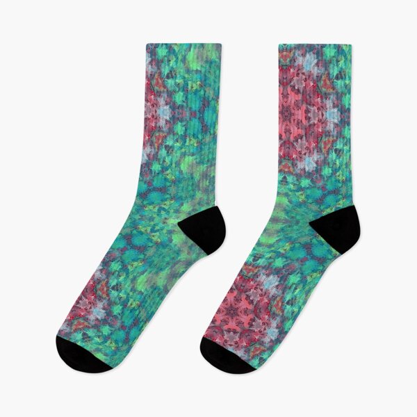 Item preview, Digital Mandala Red Green and Blue designed and sold by WormholeOrbital.