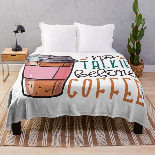 Item preview, No talkie before coffee designed and sold by ArtemisDesignss.