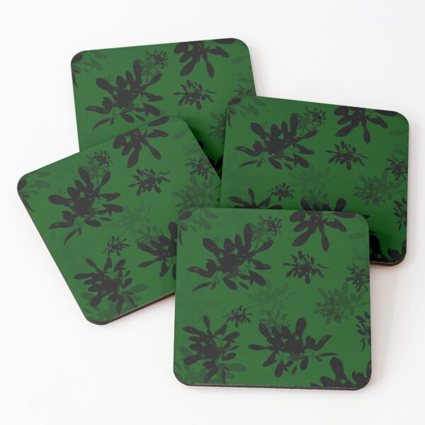 Item preview, Green and black floral design  designed and sold by Bizzybuys1.