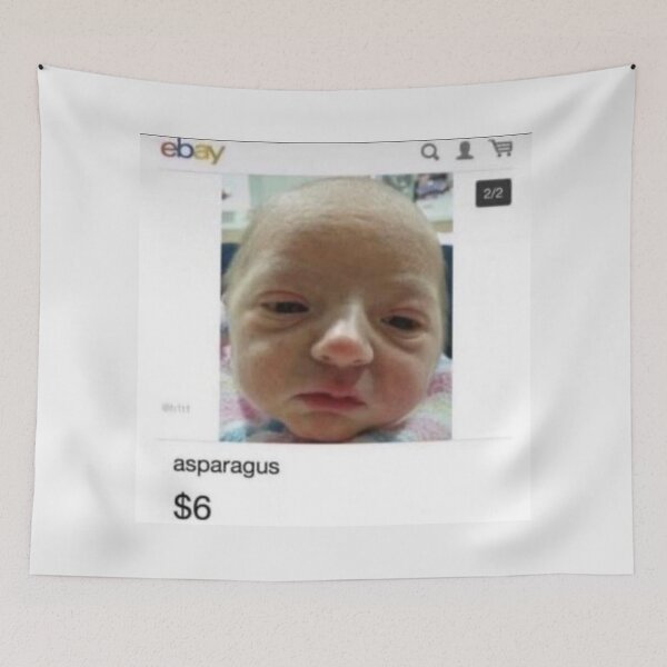Item preview, asparagus baby designed and sold by skatedaily.
