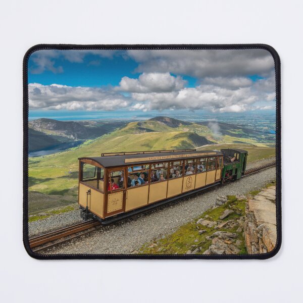 Item preview, Mountain Train Snowdon Summit Wales designed and sold by AJEvans.