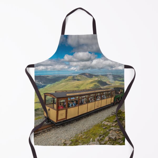 Item preview, Mountain Train Snowdon Summit Wales designed and sold by AJEvans.